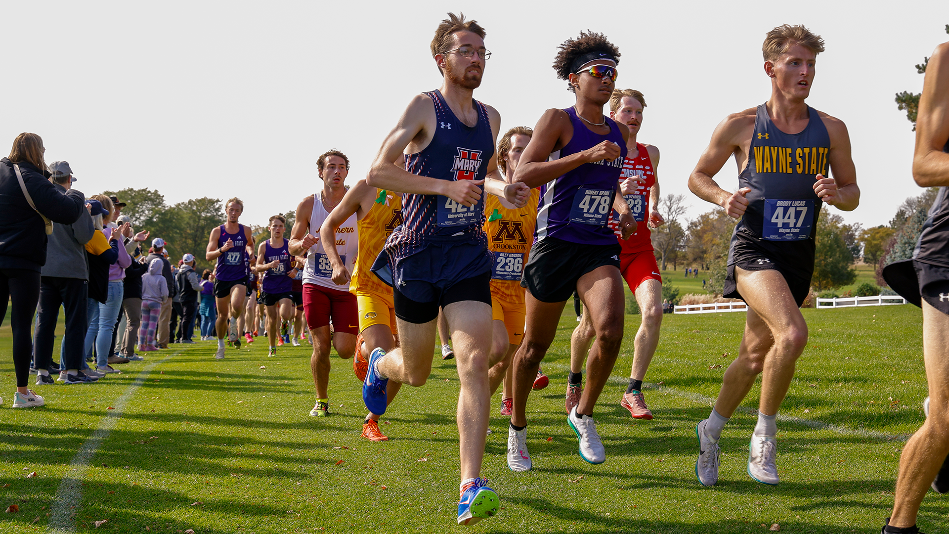 Caleb Hansen at NSIC Championship