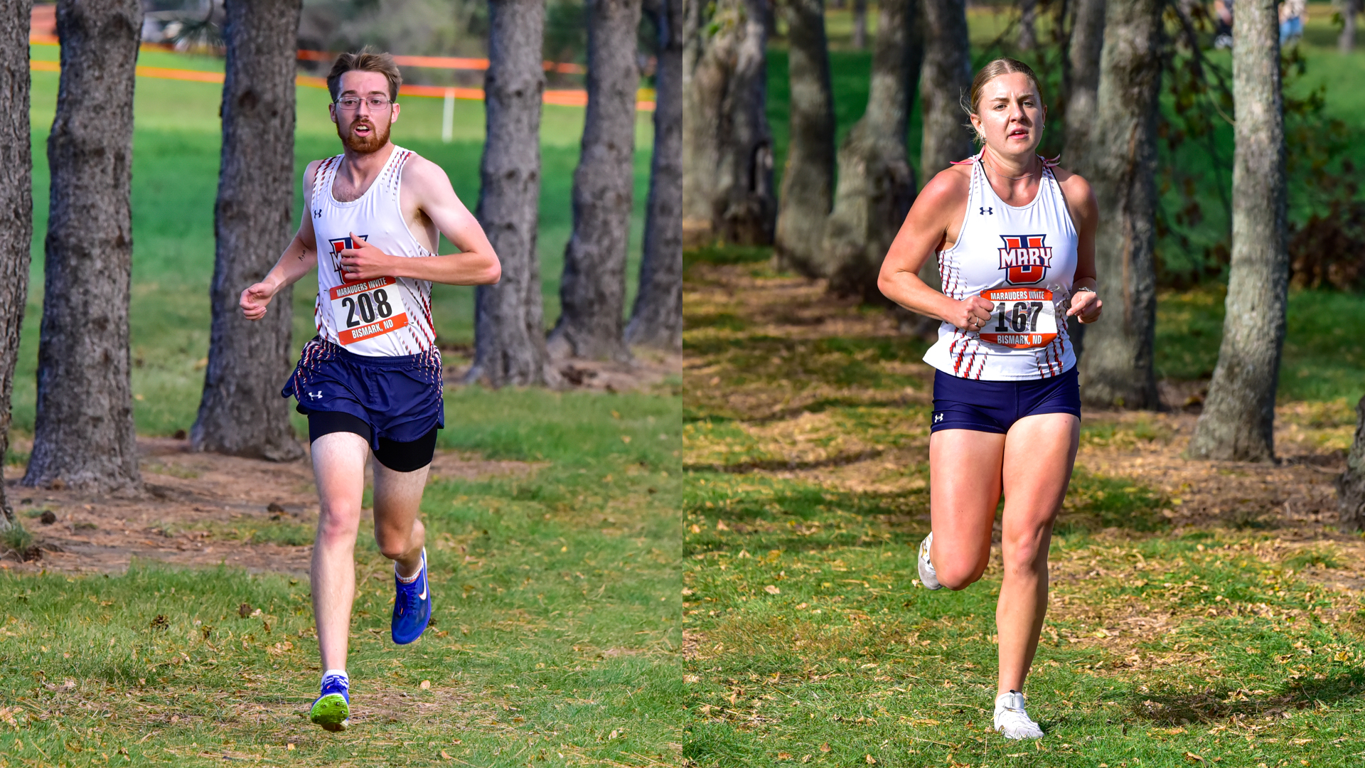 Caleb Hansen and Giselle Jahner at Marauders Open