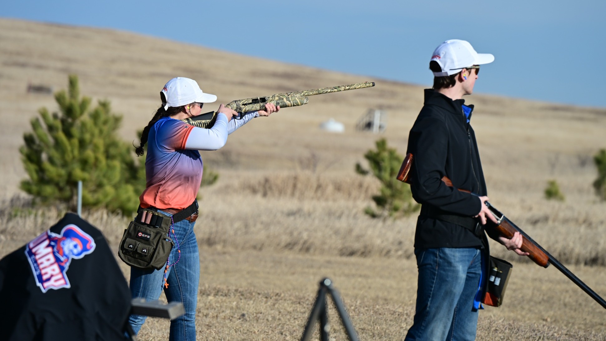 Janine Warne lines up her shot as 