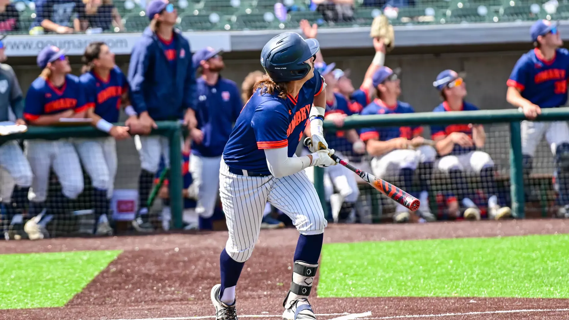 Bryce Leafgren swings