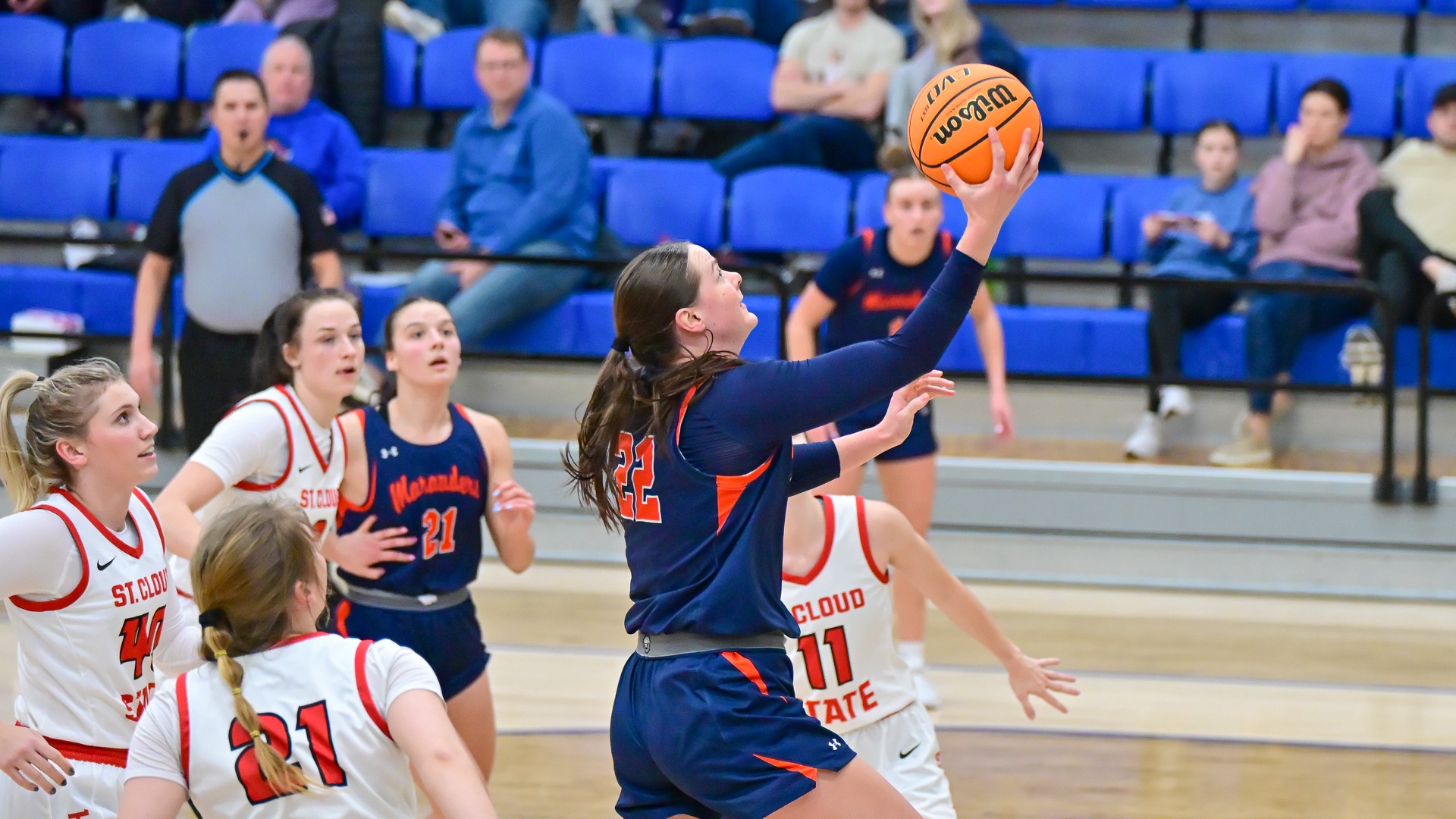 Cassie Erickson layup