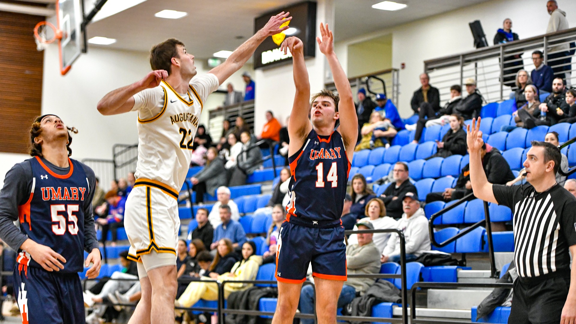 Parker Brodina fires for three