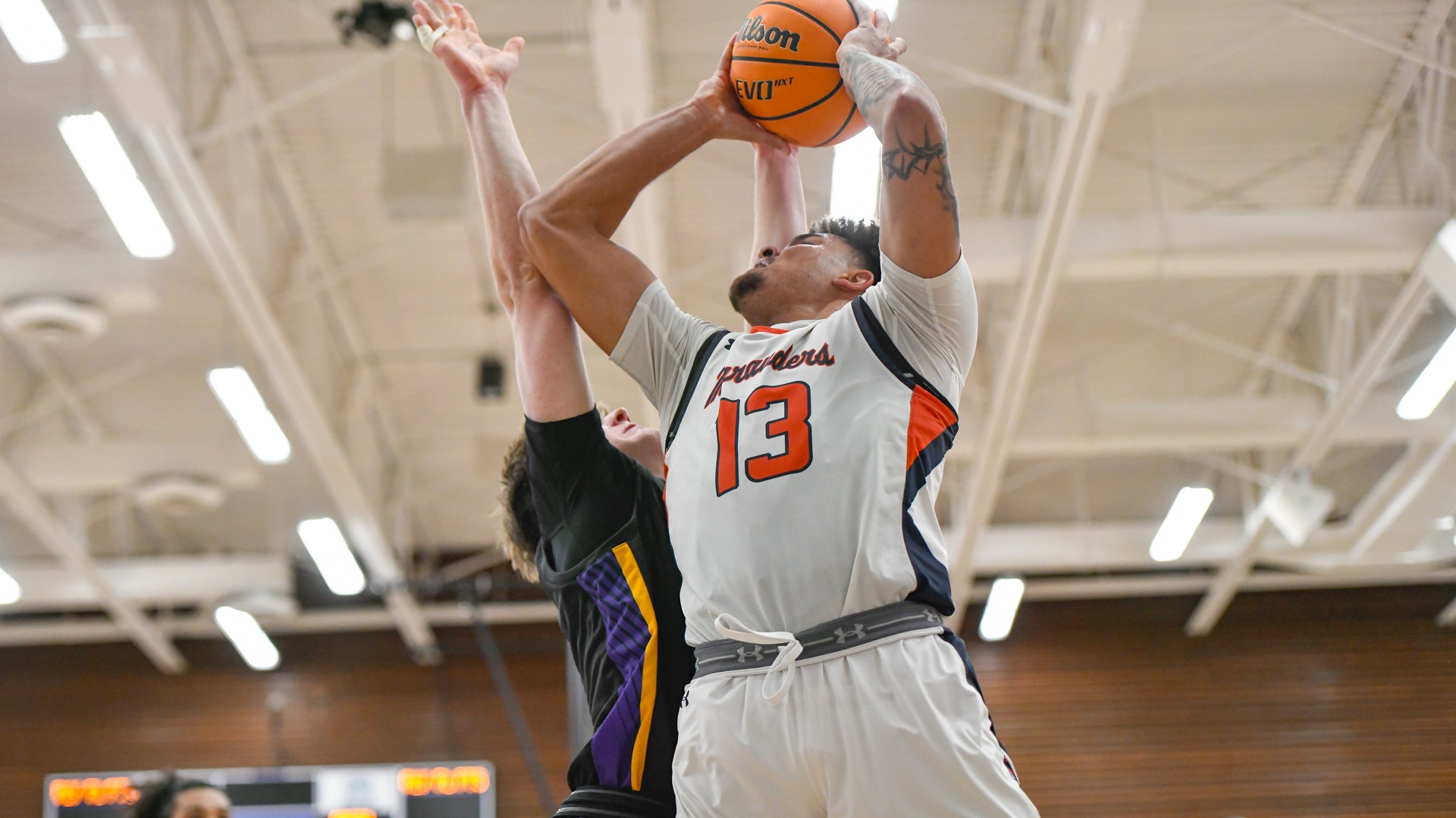 Tamarrein Henderson attacks the basket
