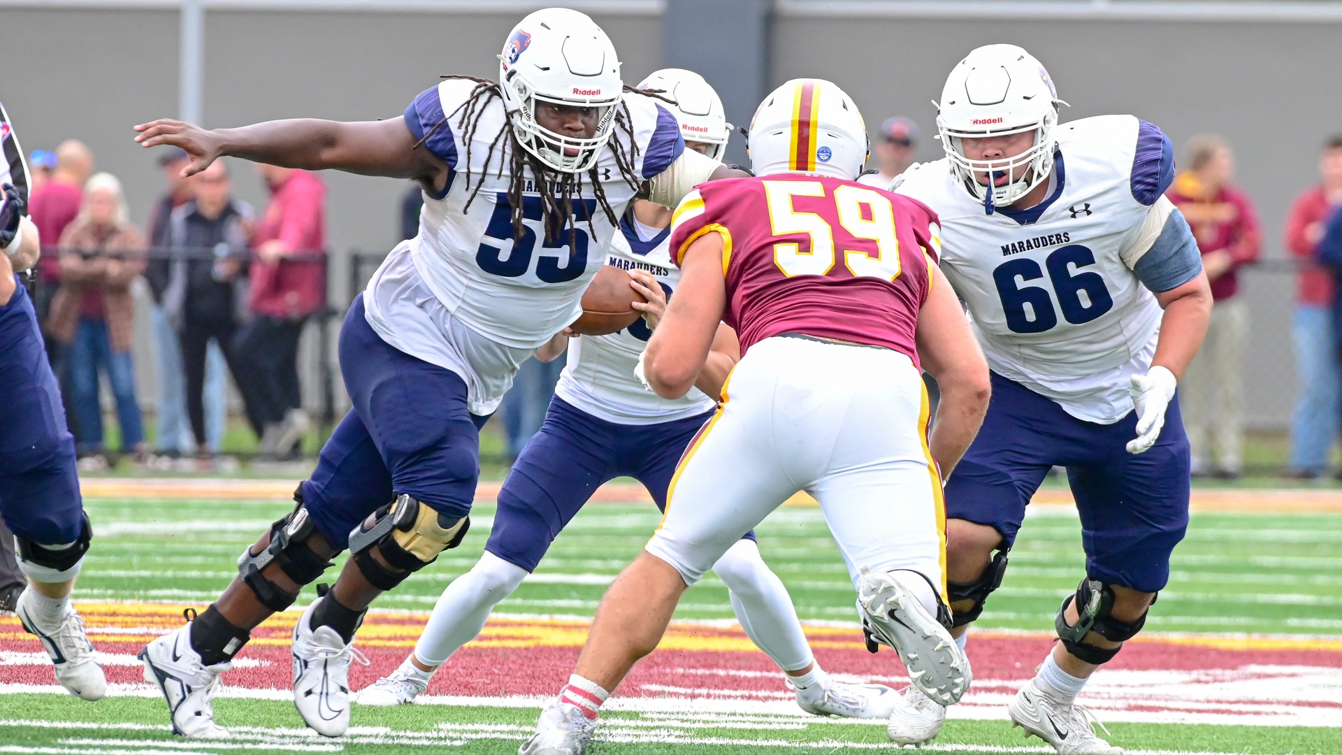 Graham and Zamora team up for block