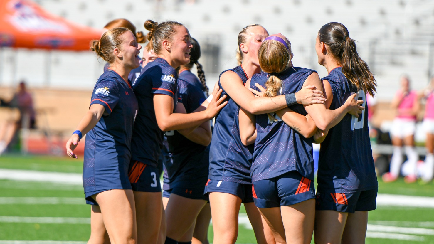 Marauders celebrate goal