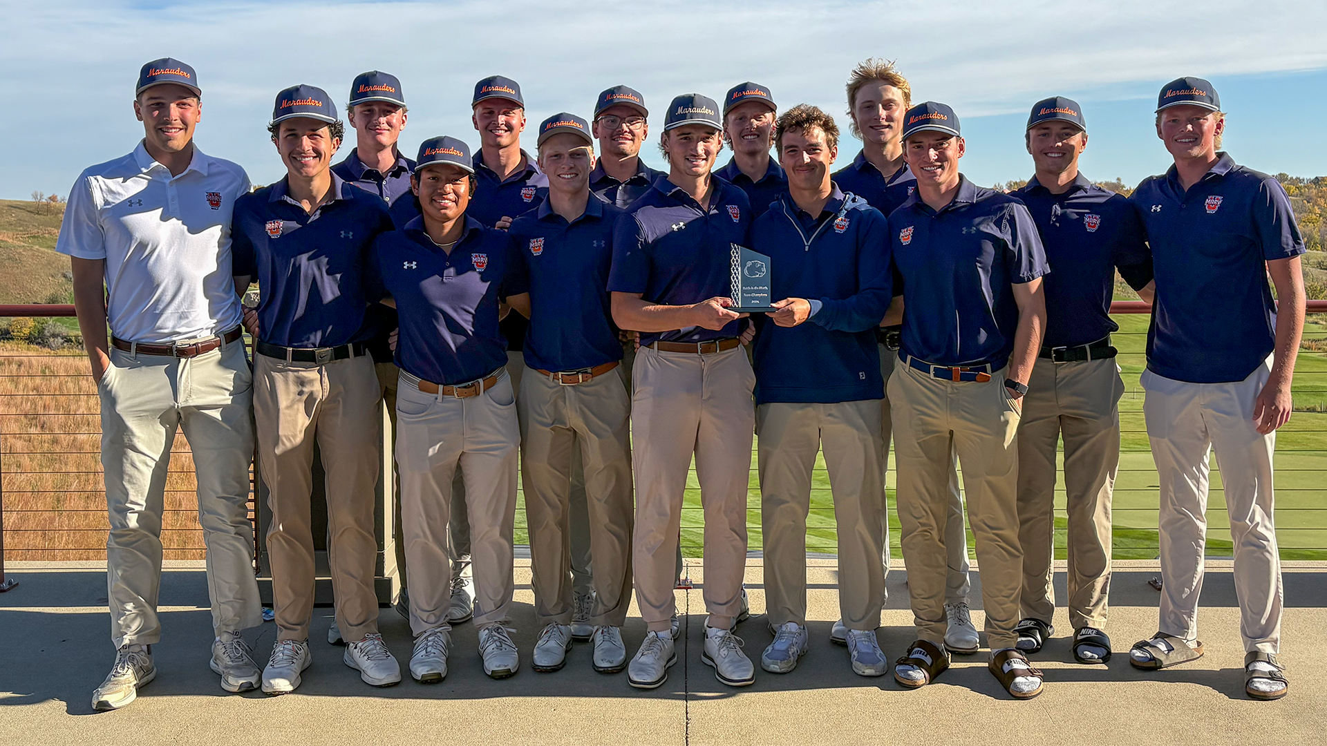 UMary men's golf after Battle in the North