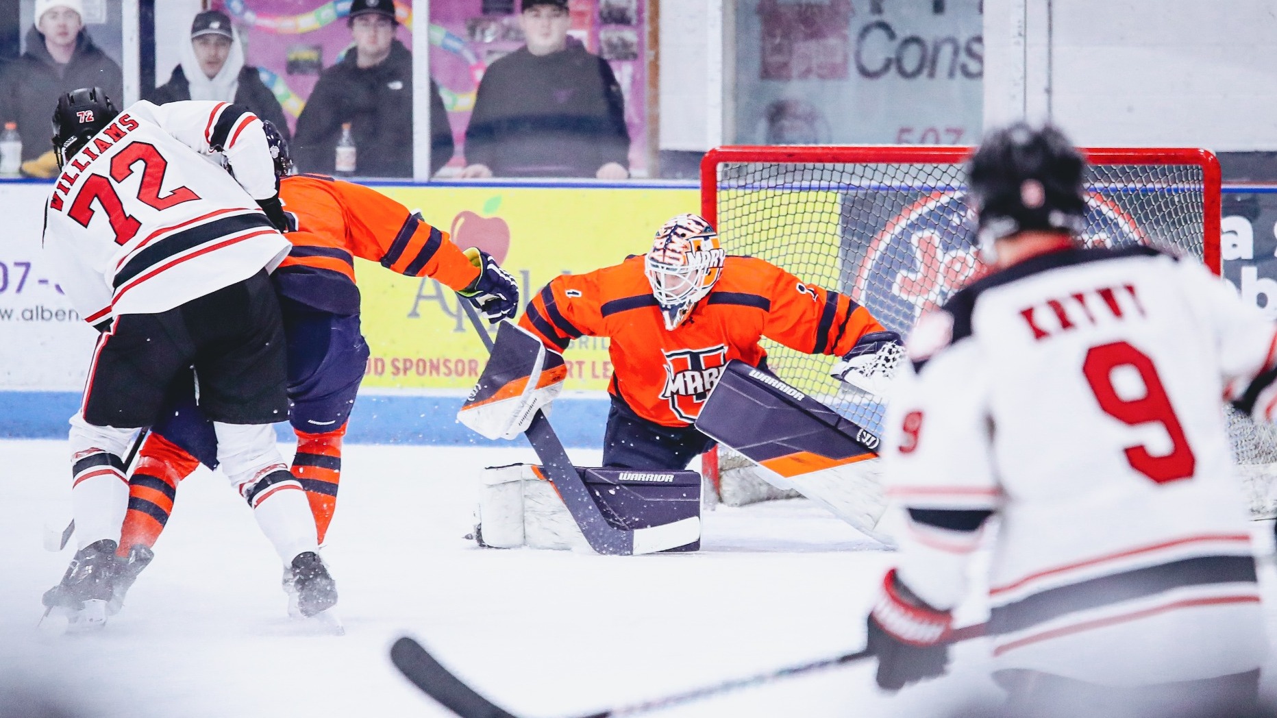 Caleb Cross faces onrushing attack