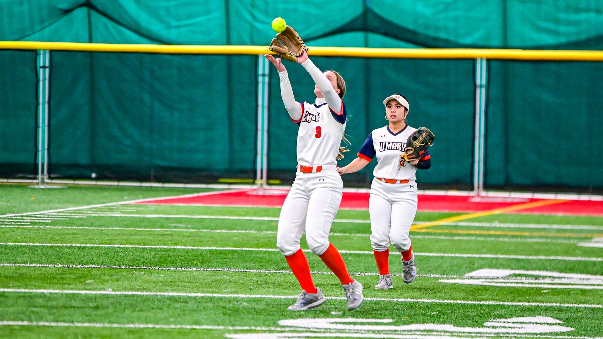 Hastings catching a pop up