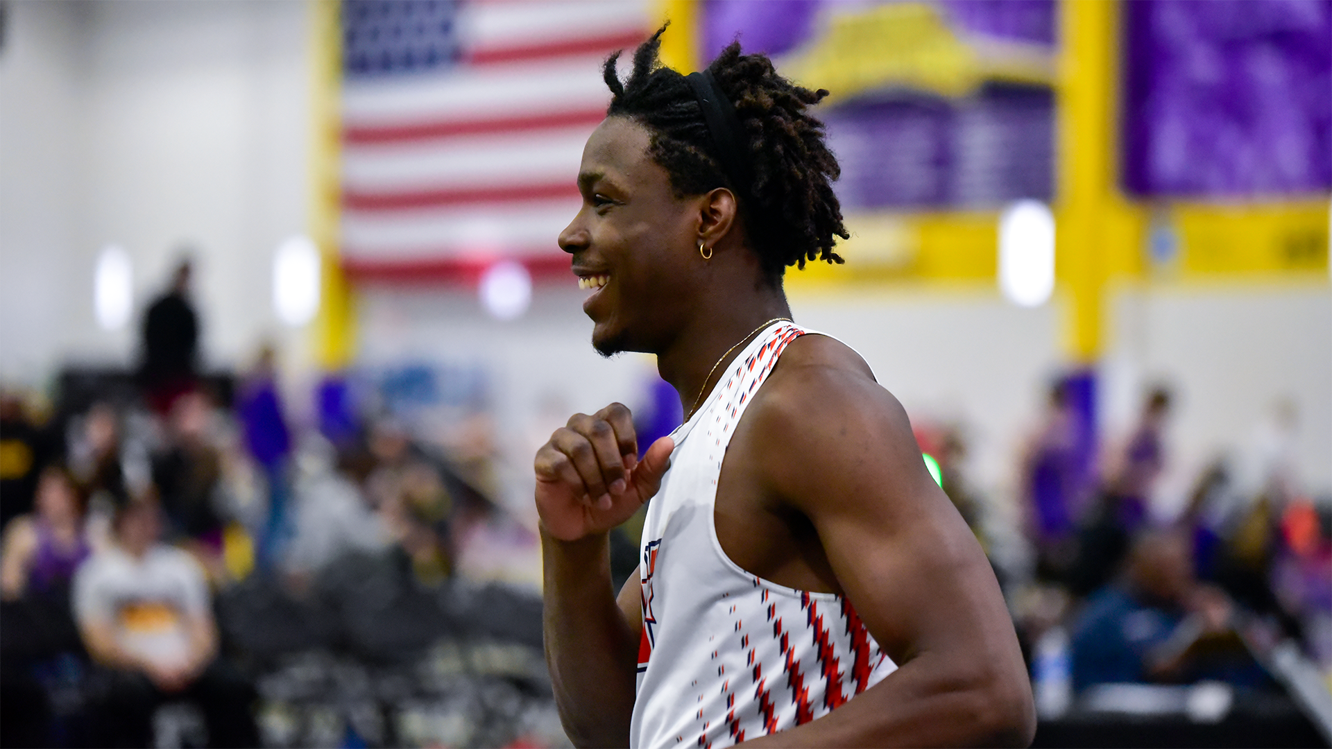 Kenny Moxey Jr. after high jump