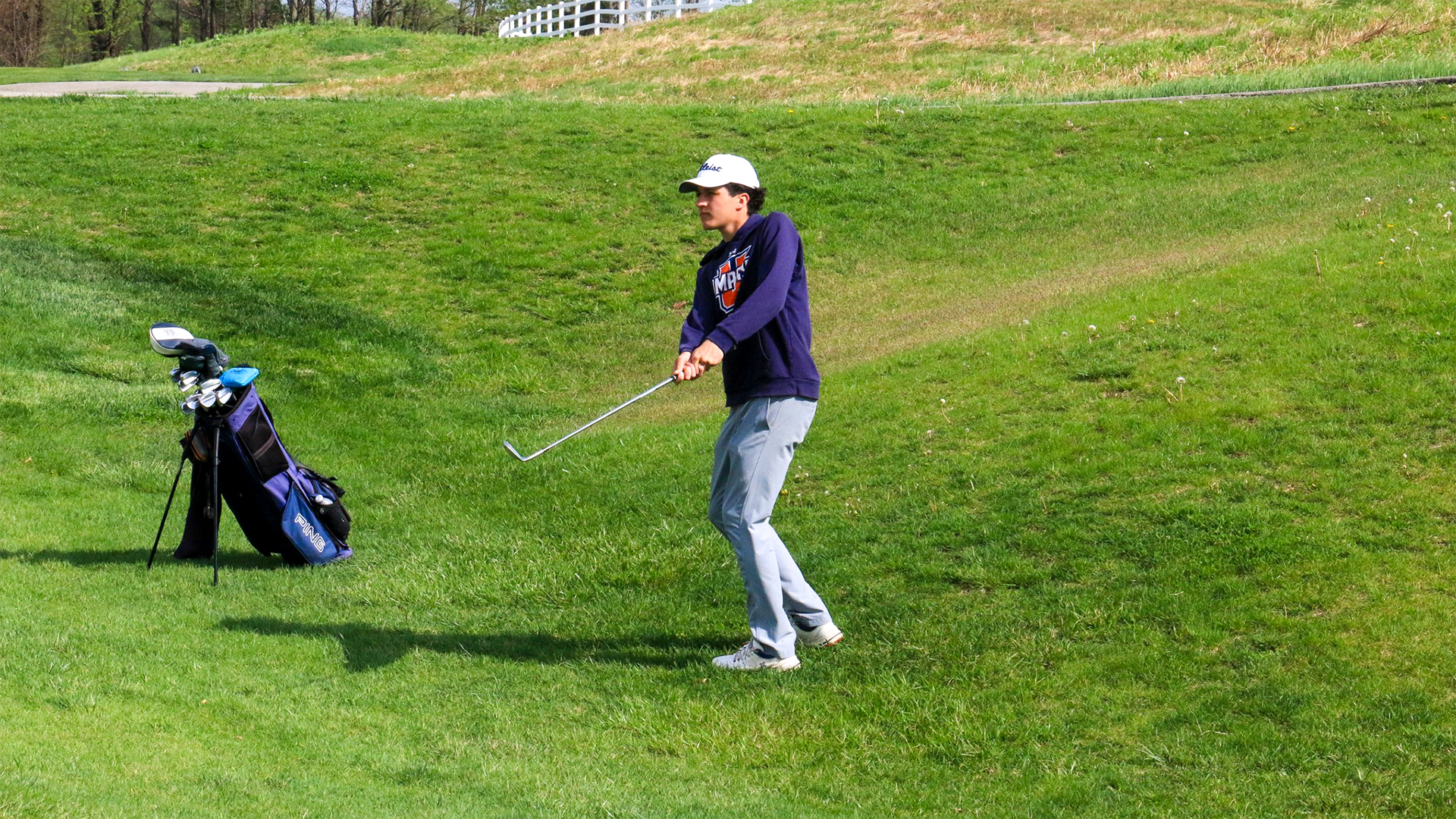 Quinn Breidenbach at NSIC Championships