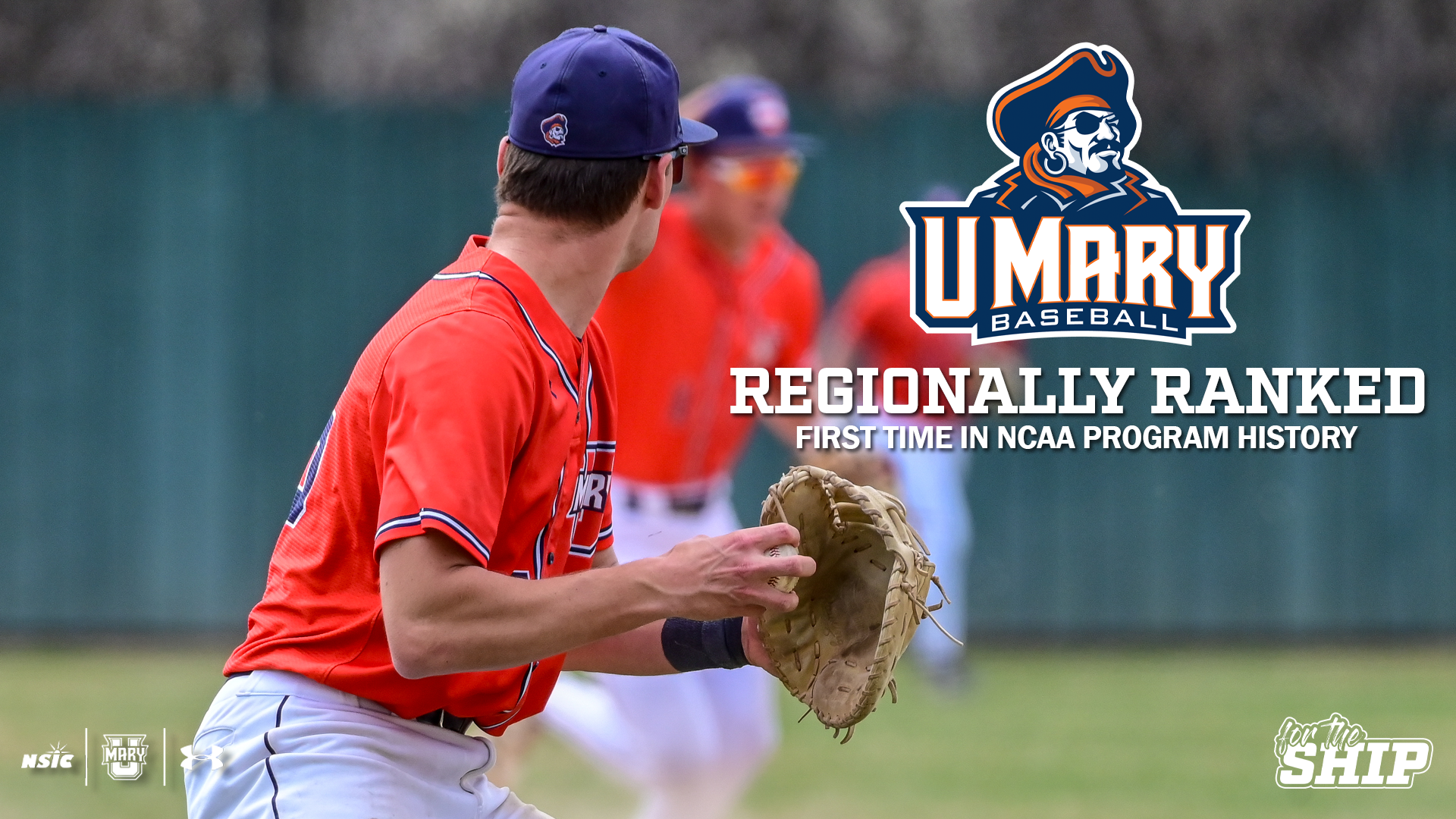 NCAA Central Region Baseball Rankings graphic