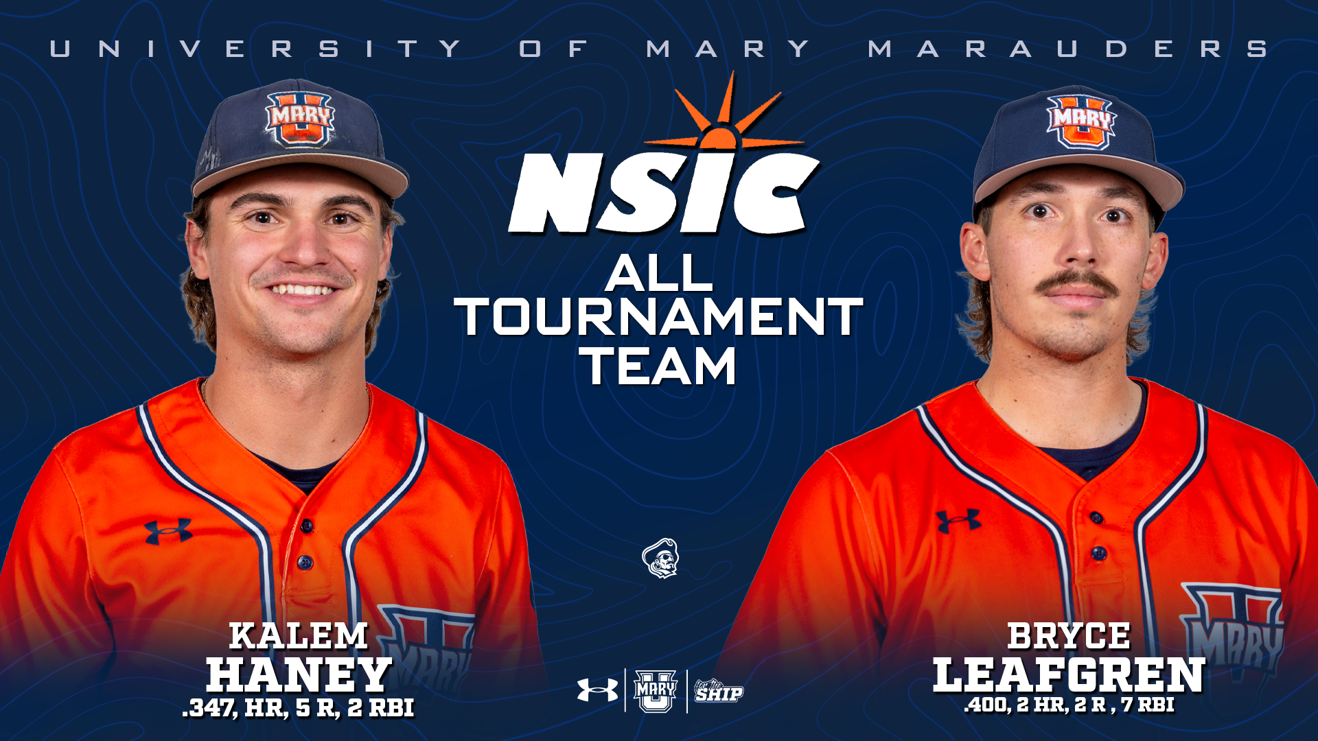 2026 Al--NSIC baseball tournament graphic