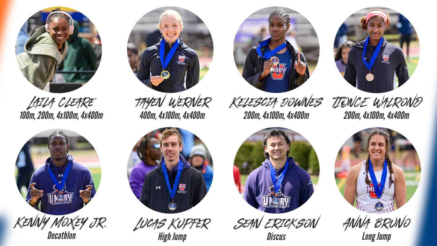 UMary Track NCAA Qualifiers