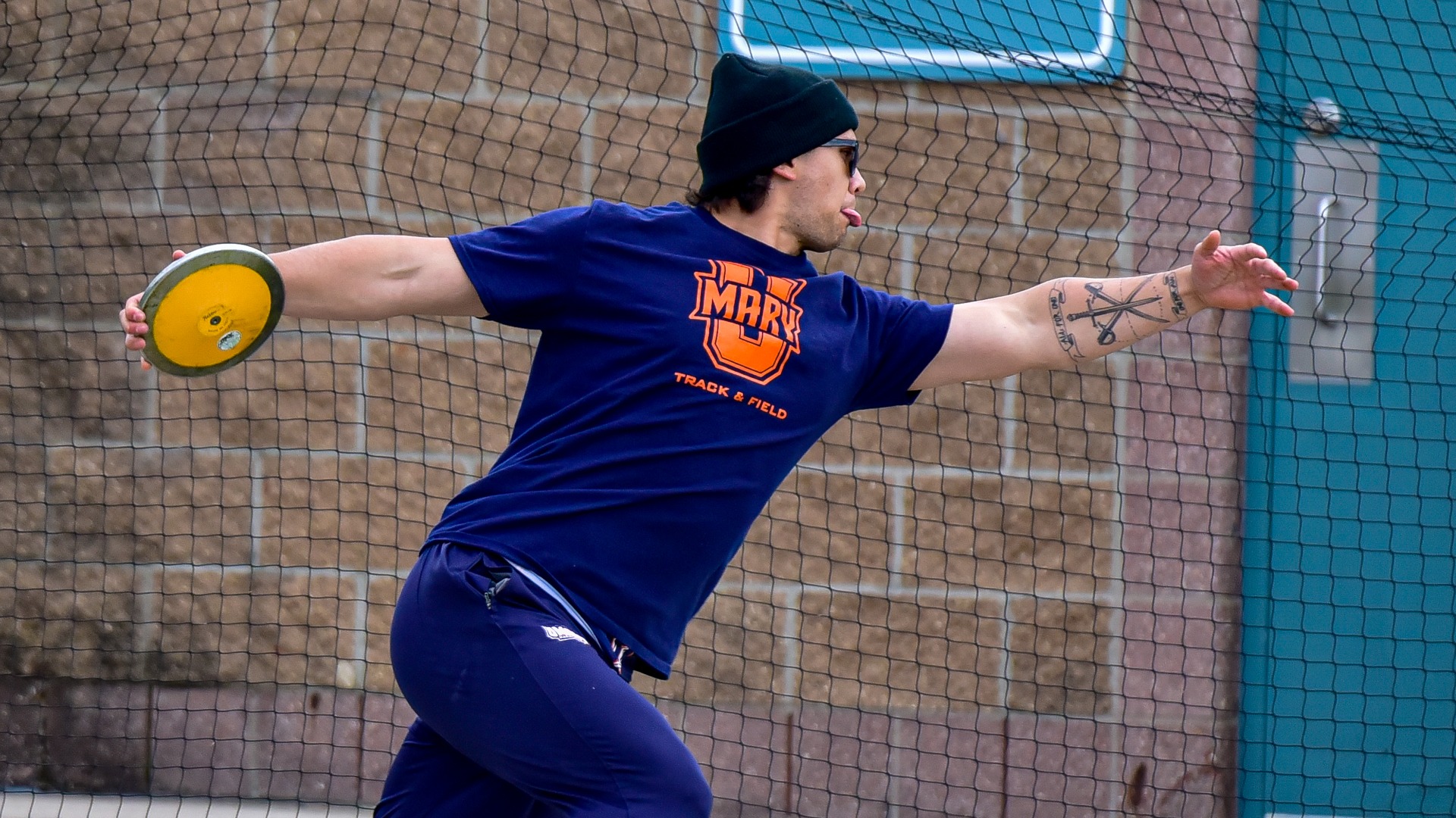 Sean Erickson at UMary Senior Day Open