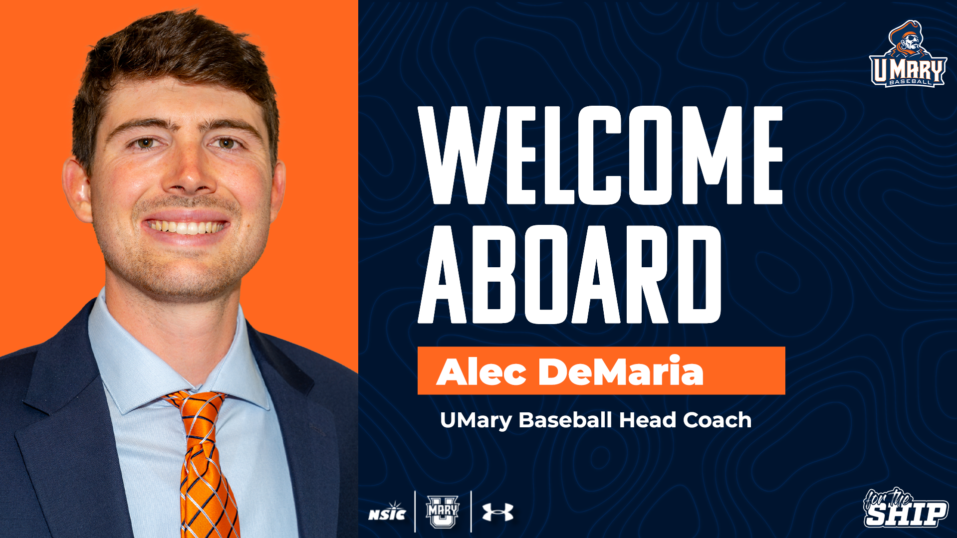 Alec DeMaria Welcome Aboard graphic