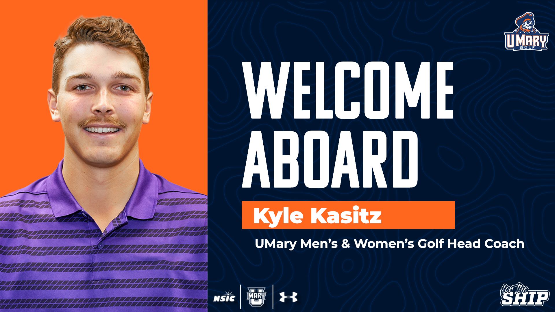 Kyle Kasitz welcome aboard graphic