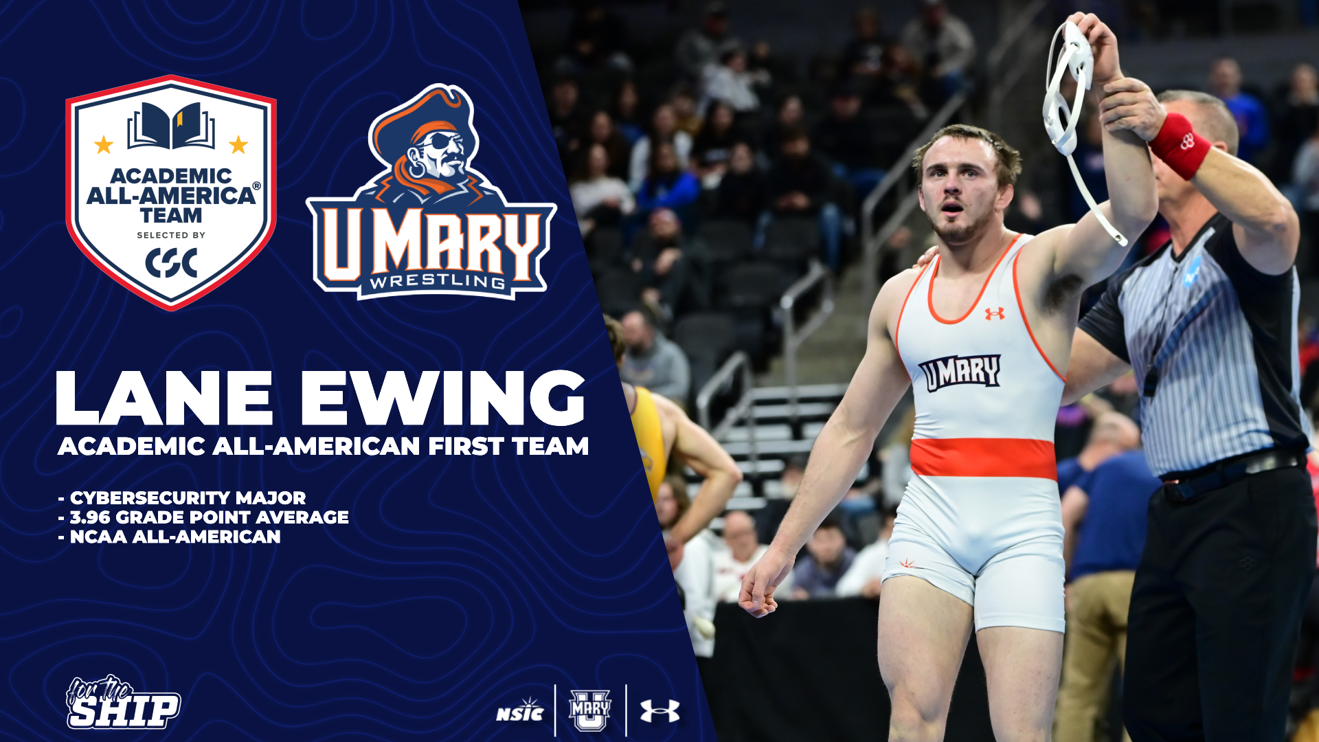 Lane Ewing Academic All-American
