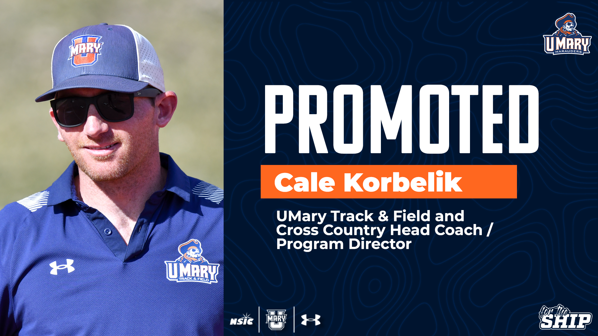 Cale Korbelik promotion graphic