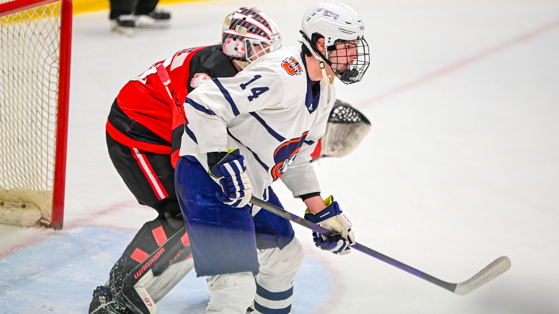 Dain Sardelli parks in front of net