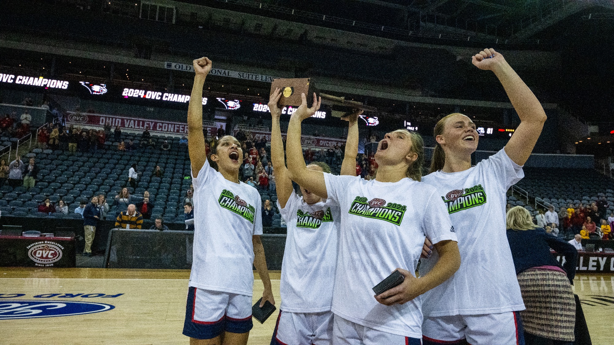 USI Women's Basketball soars to win 2024 OVC Championship Tournament