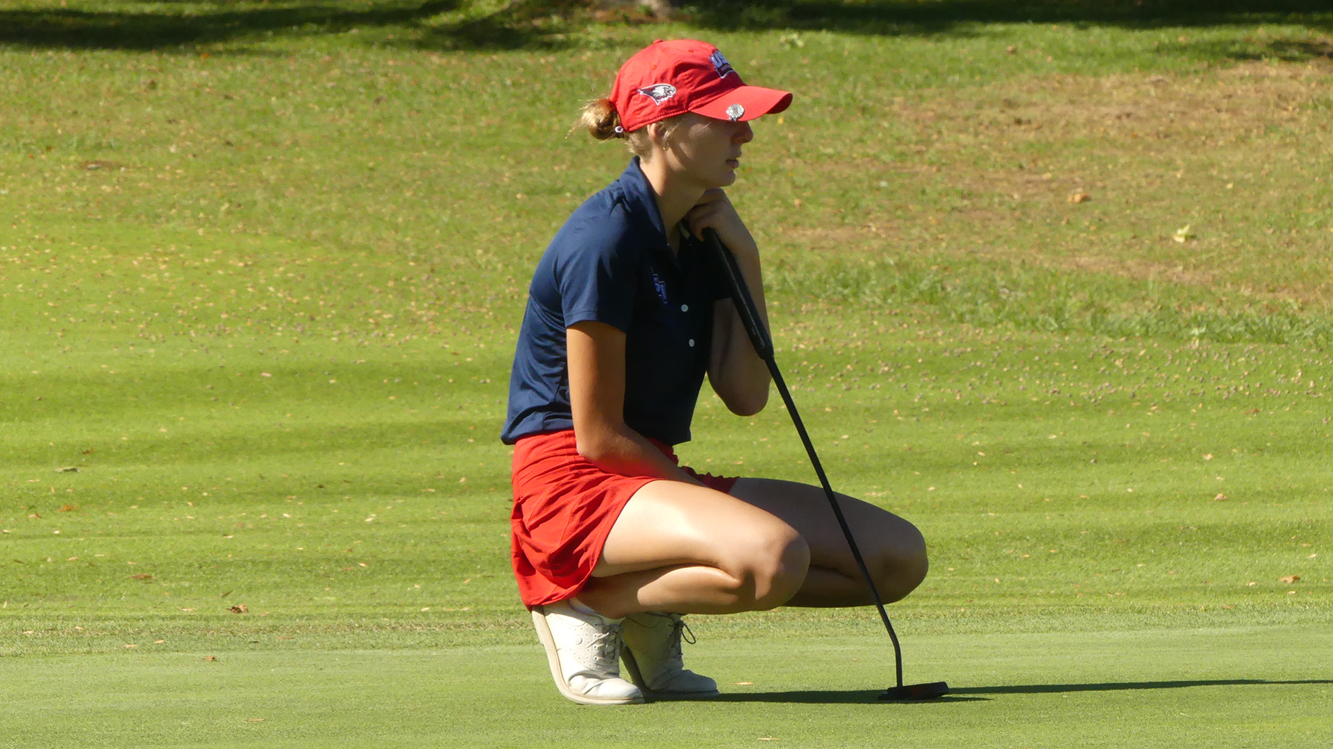 Brianna Kirsch in action at Charles Braun Invitational