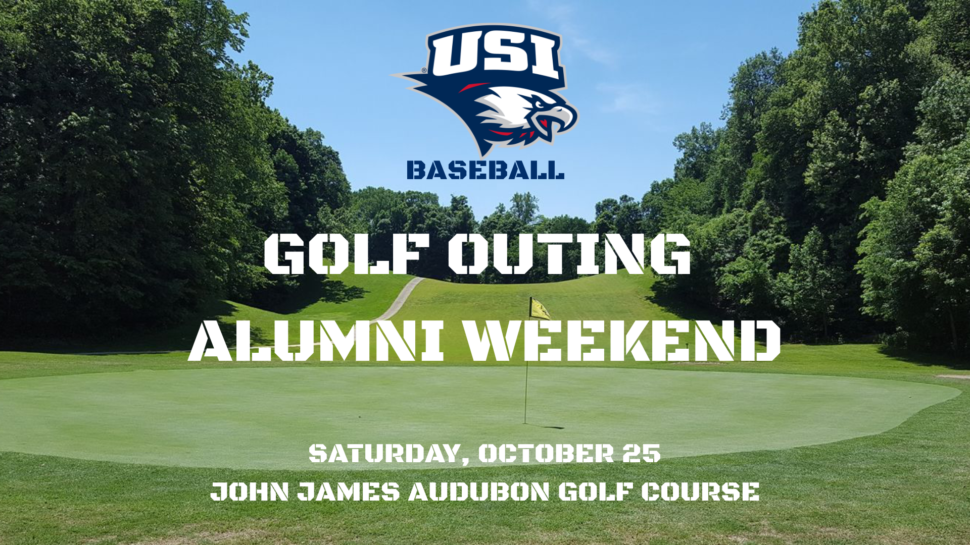 BB-Golf Outing Alumni Weekend Graphic