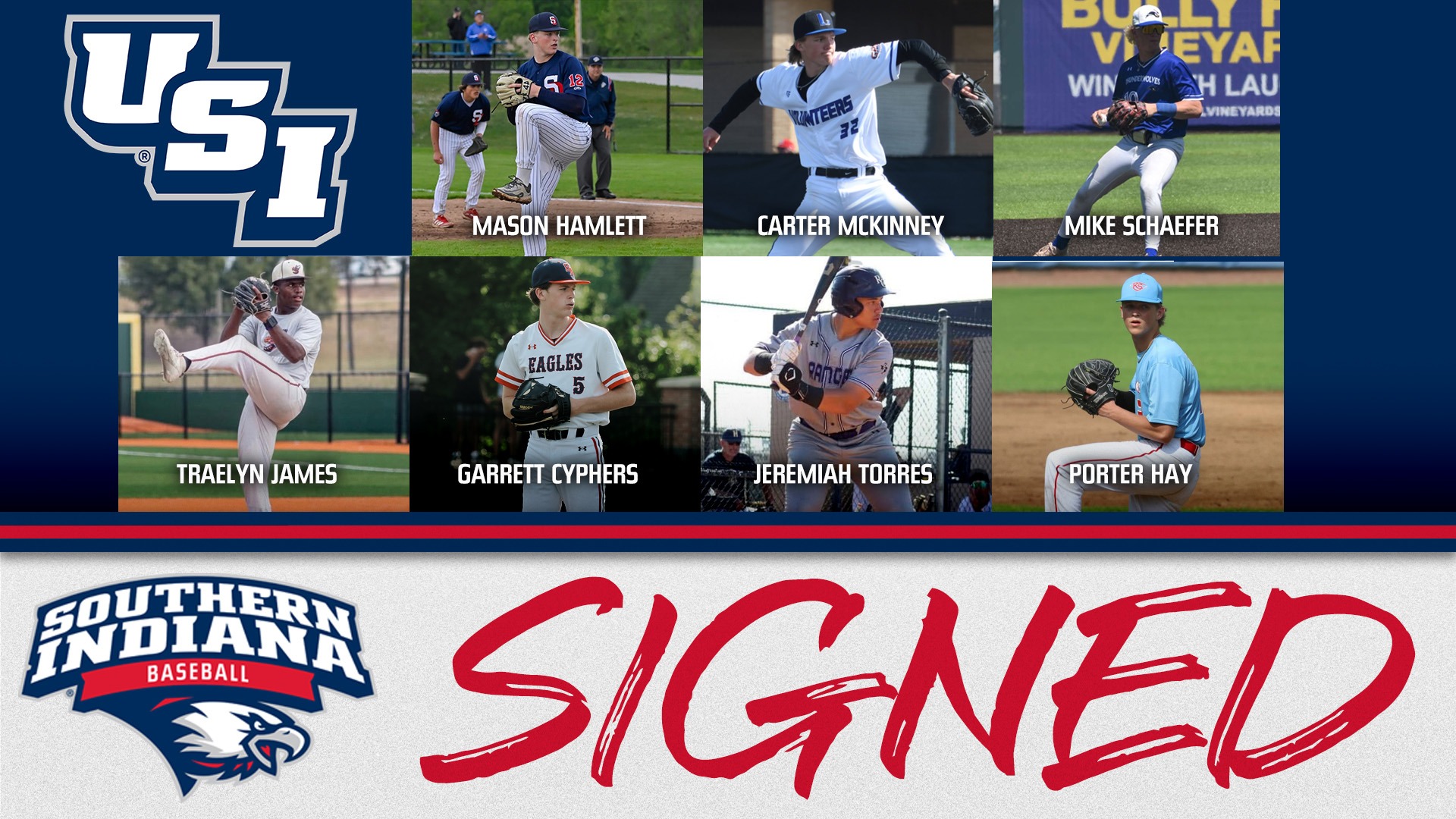 2027 Baseball Signee Graphics