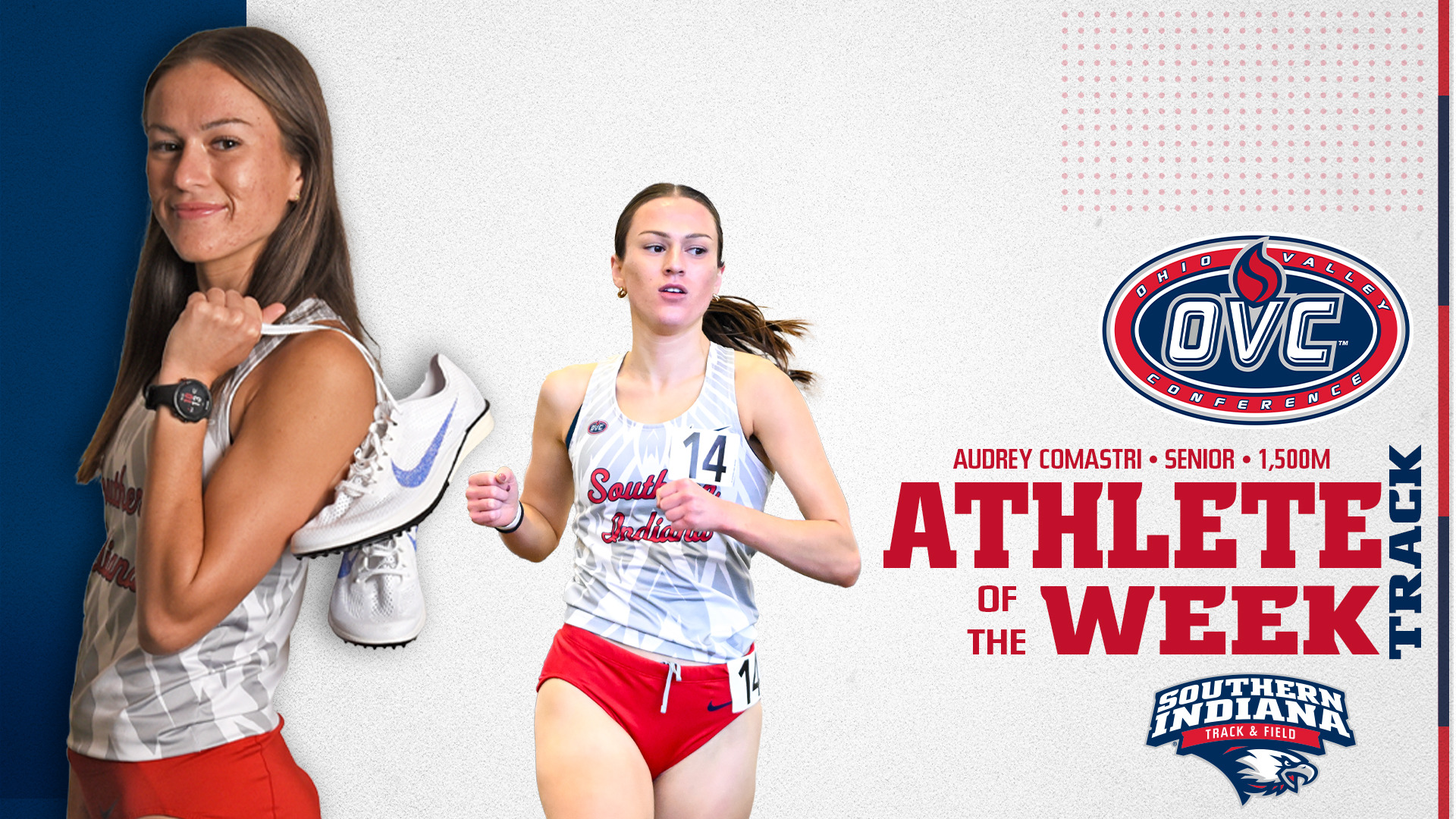 Audrey Comastri OVC Track Athlete of the Week (5/13)