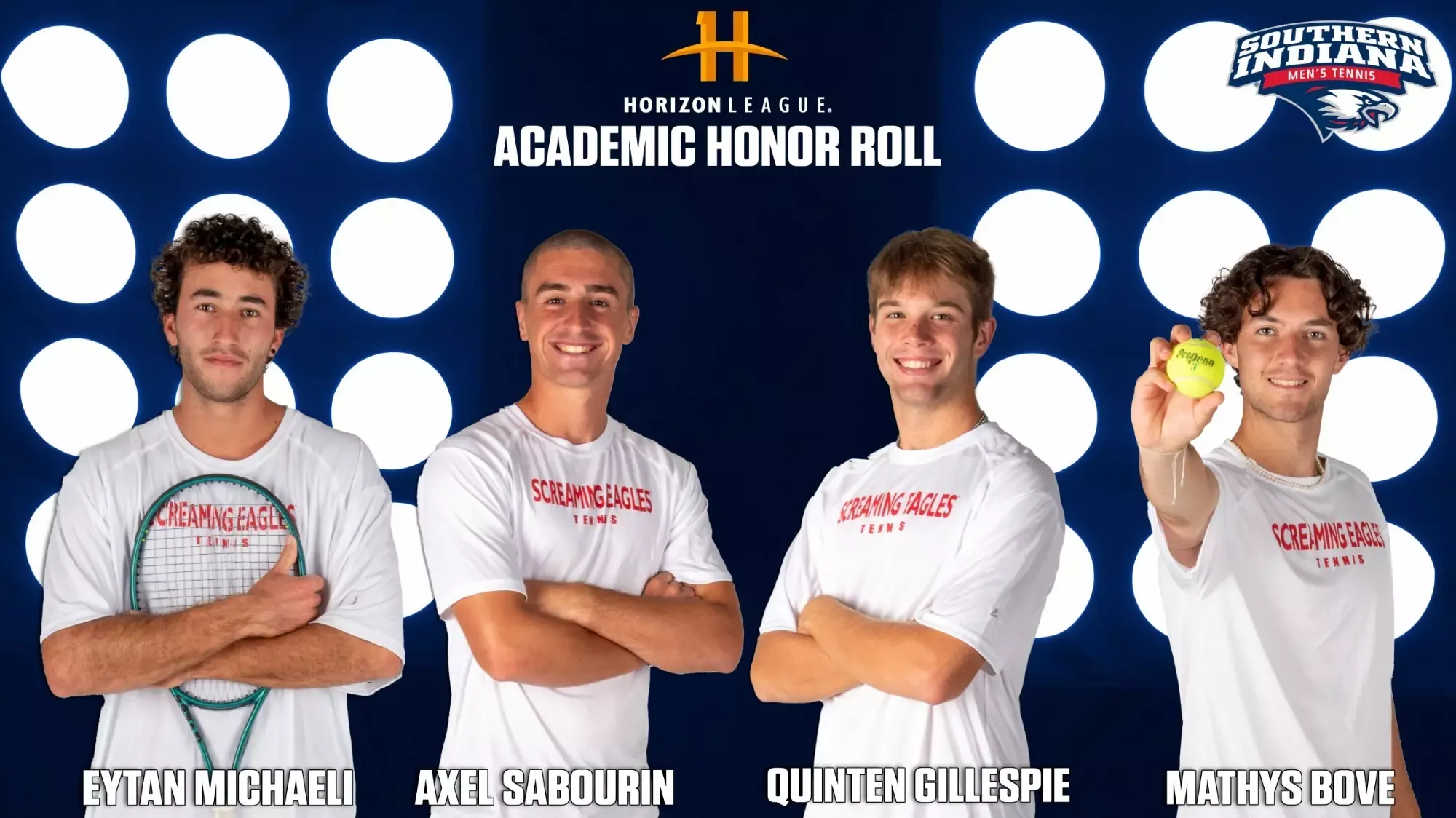 MTenn 2025 Horizon League Academic Honor Roll Graphic