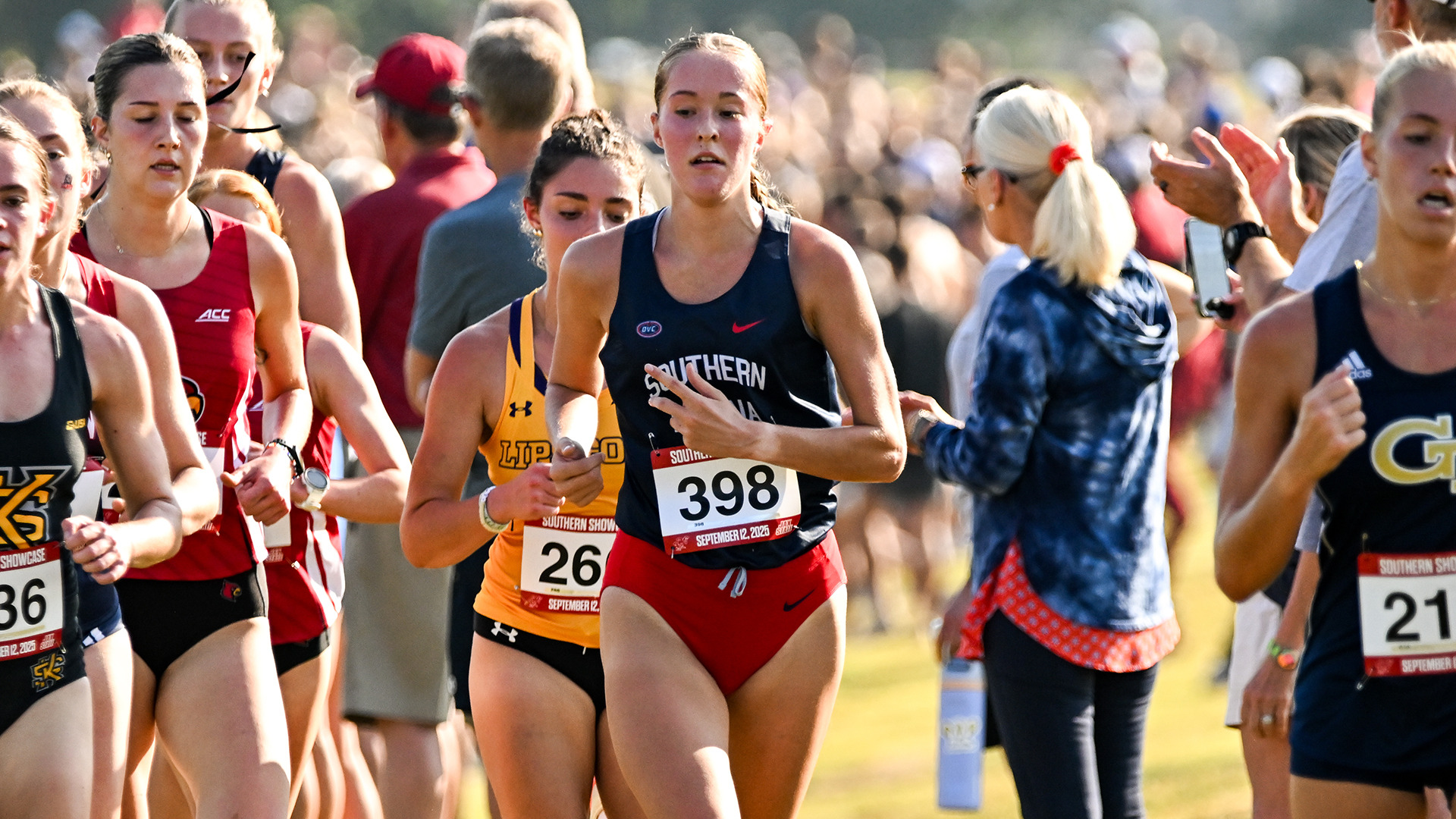 Ellie Hall races at the Southern Showcase September 12, 2025, in Huntsville, Alabama.