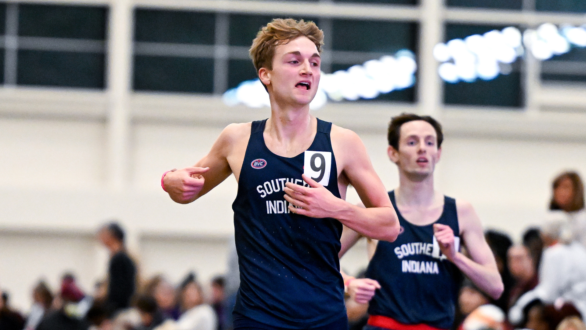 Alex Nolan races at the Vanderbilt Invitational January 17 in Nashville, Tennessee.