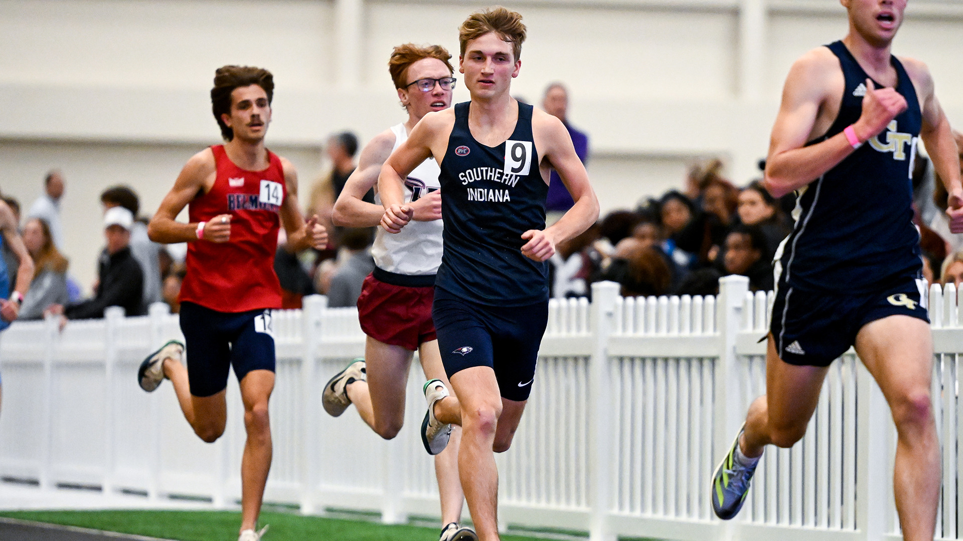 Alex Nolan races at the Vanderbilt Invitational in Nashville, Tennessee, January 17, 2025.