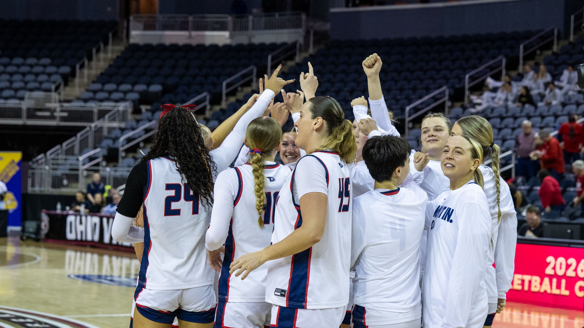 University of Southern Indiana Women's Basketball begins its postseason at the Ohio Valley Conference Women's Basketball Tournament this week when the Screaming Eagles take on Southern Illinois University Edwardsville in the quarterfinals on Thursday at 3 p.m. from Ford Center in downtown Evansville.