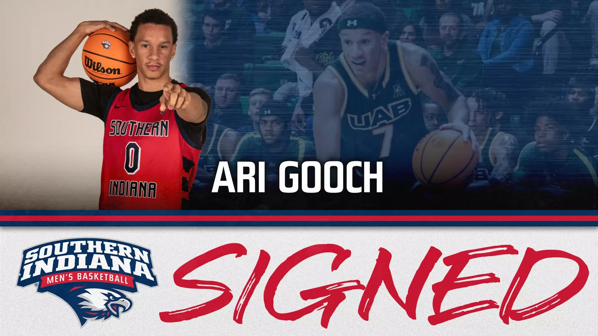 Ari Gooch Signing Graphic