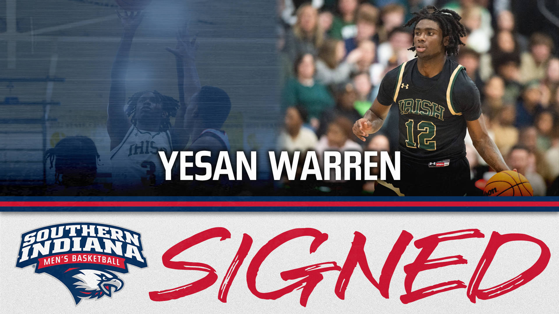 Yesan Warren Signing Graphic