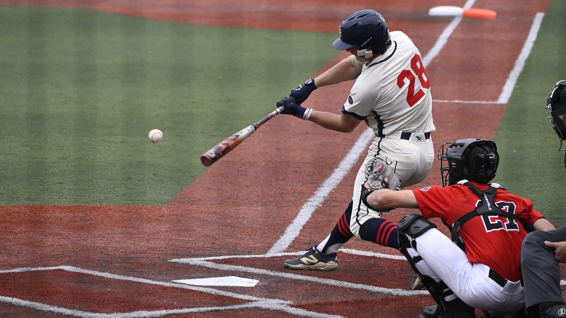 Parker Martin in action vs. SEMO in the OVC Championship