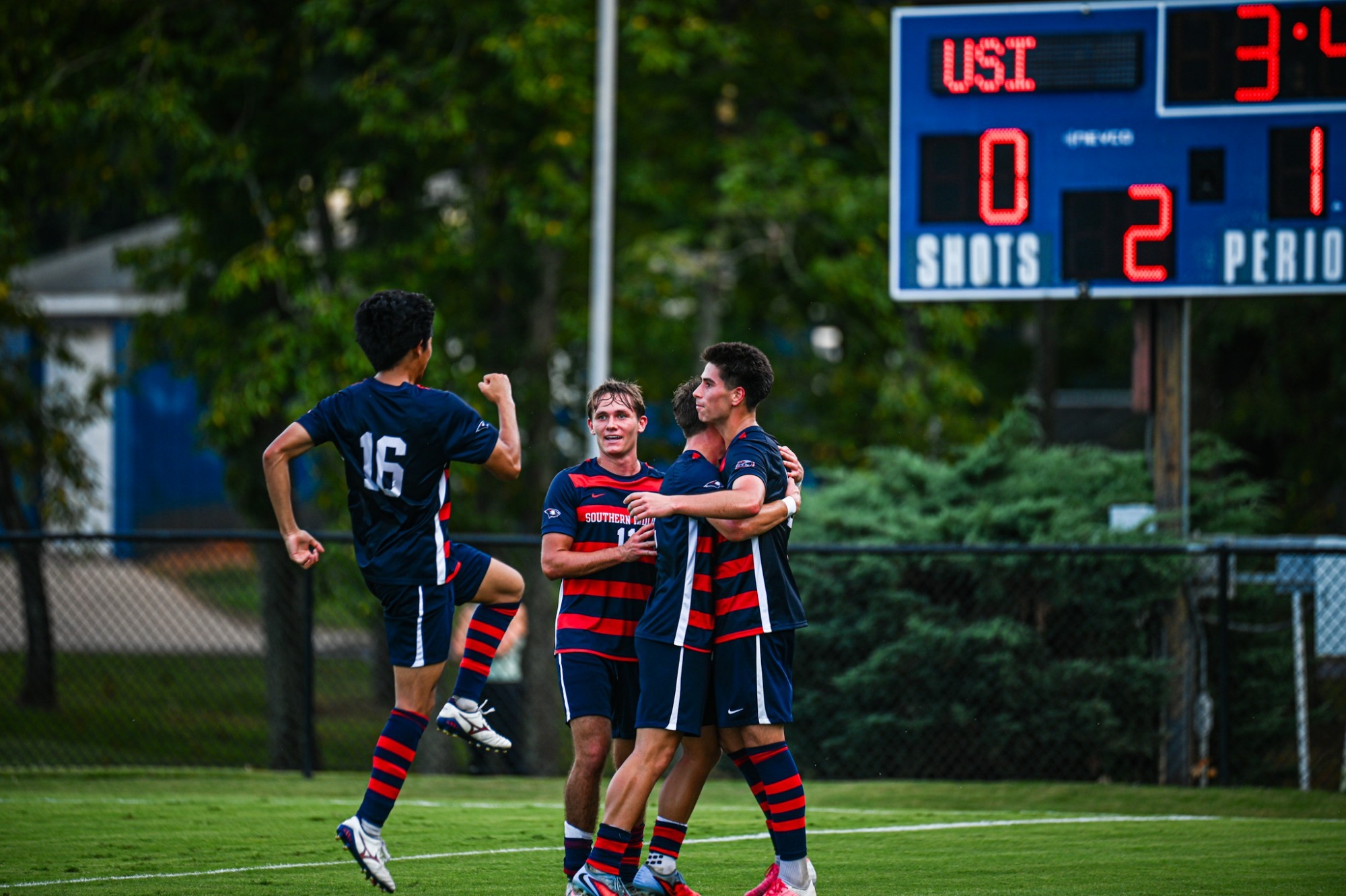 MSOC cheers after goal