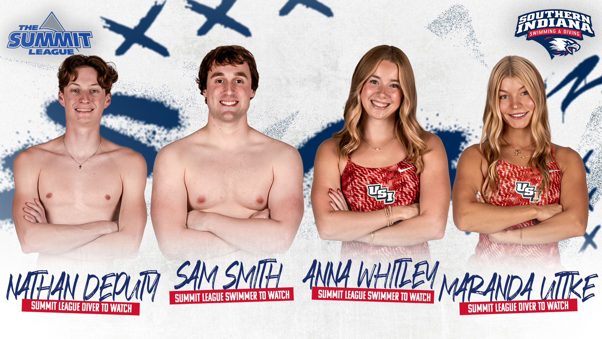 2026-27 Summit League Preseason Athlete's to Watch Graphic