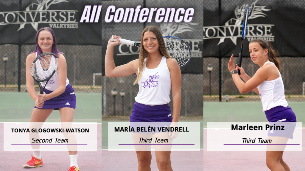 Three Valkyries Given AllConference Nods Converse University