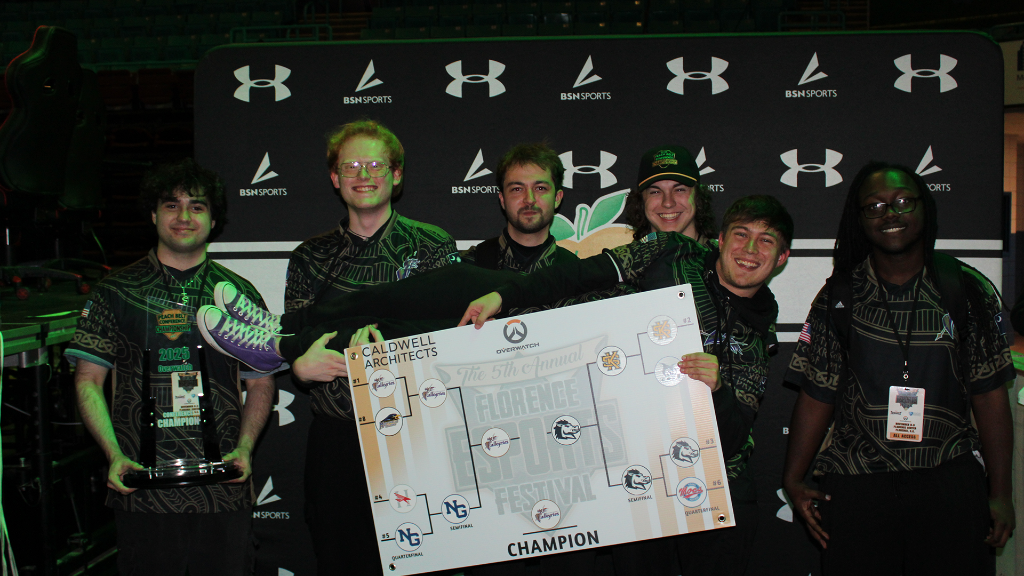 Esports celebrates their Peach Belt Championship