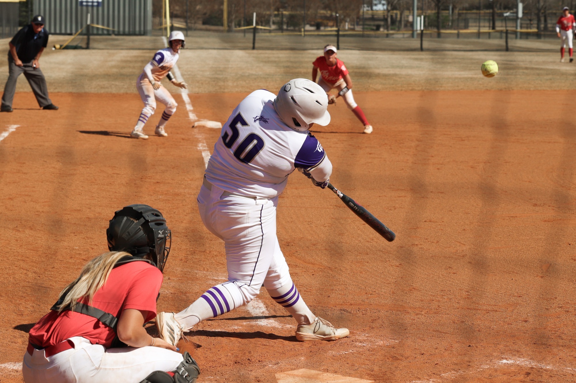 Sydney Watson hits an absolute bomb