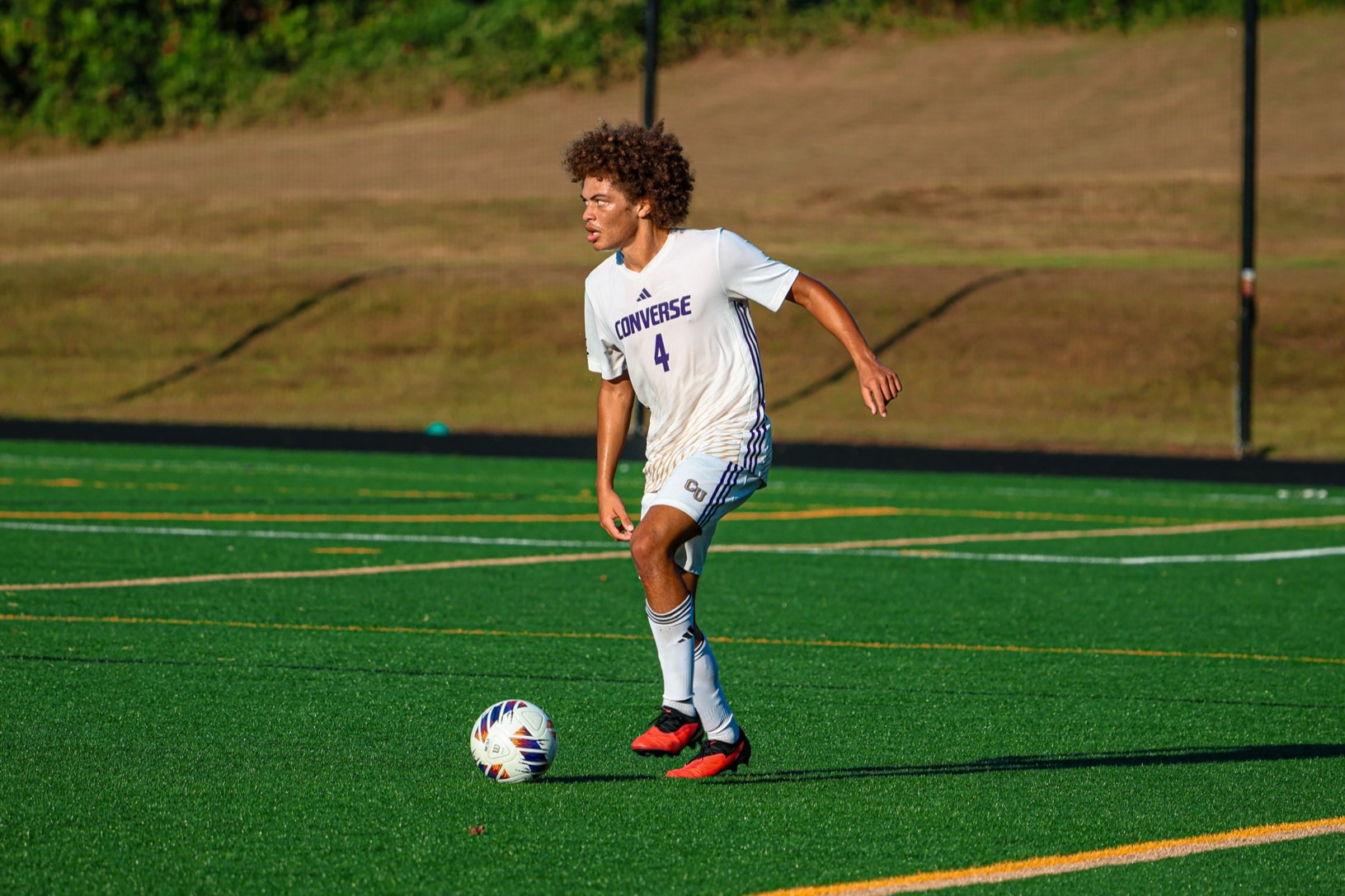 Jalen Renwick looks for a passing opportunity against YHC