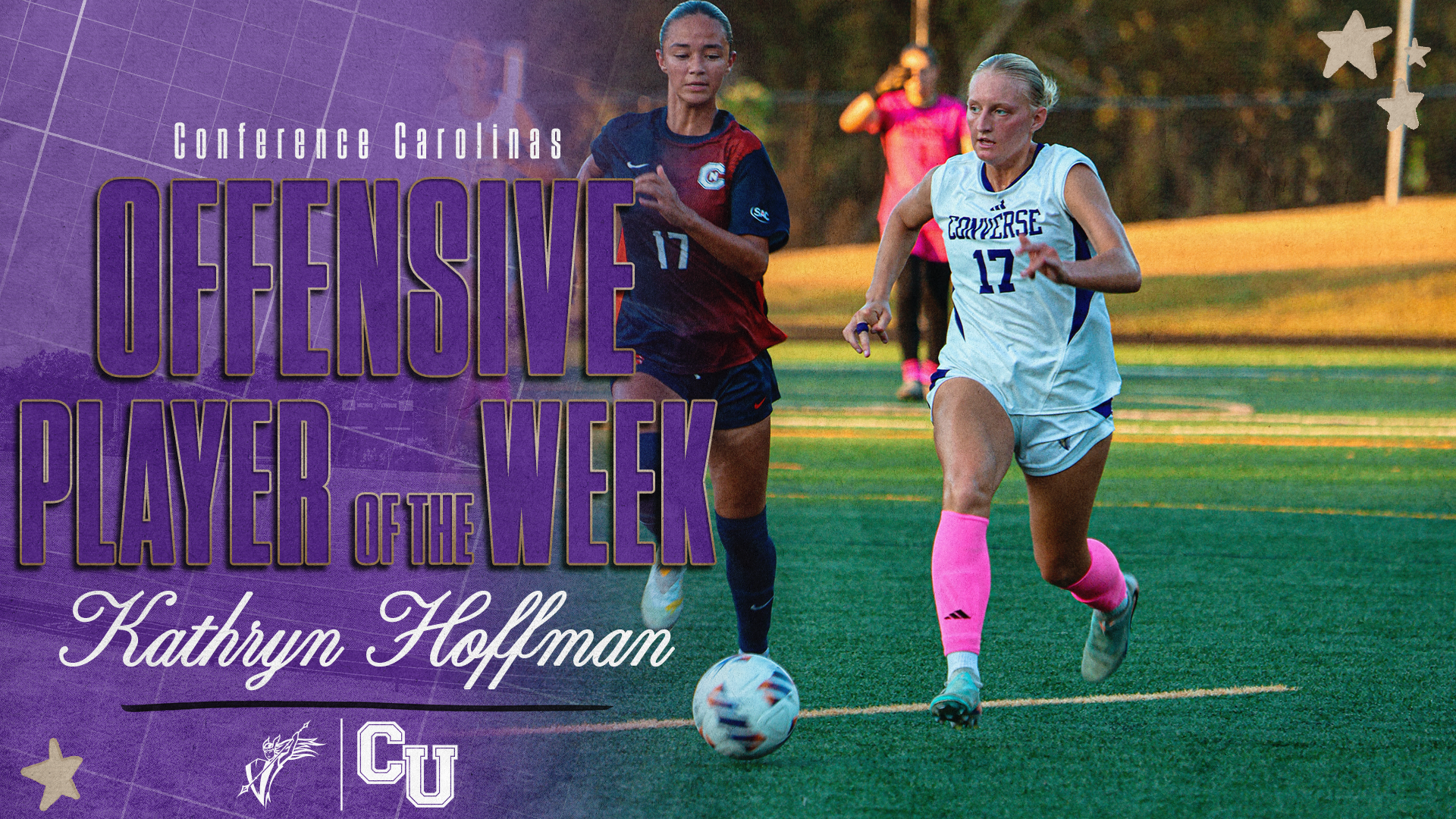 Kathryn Hoffman is the CC Offensive Player of the Week