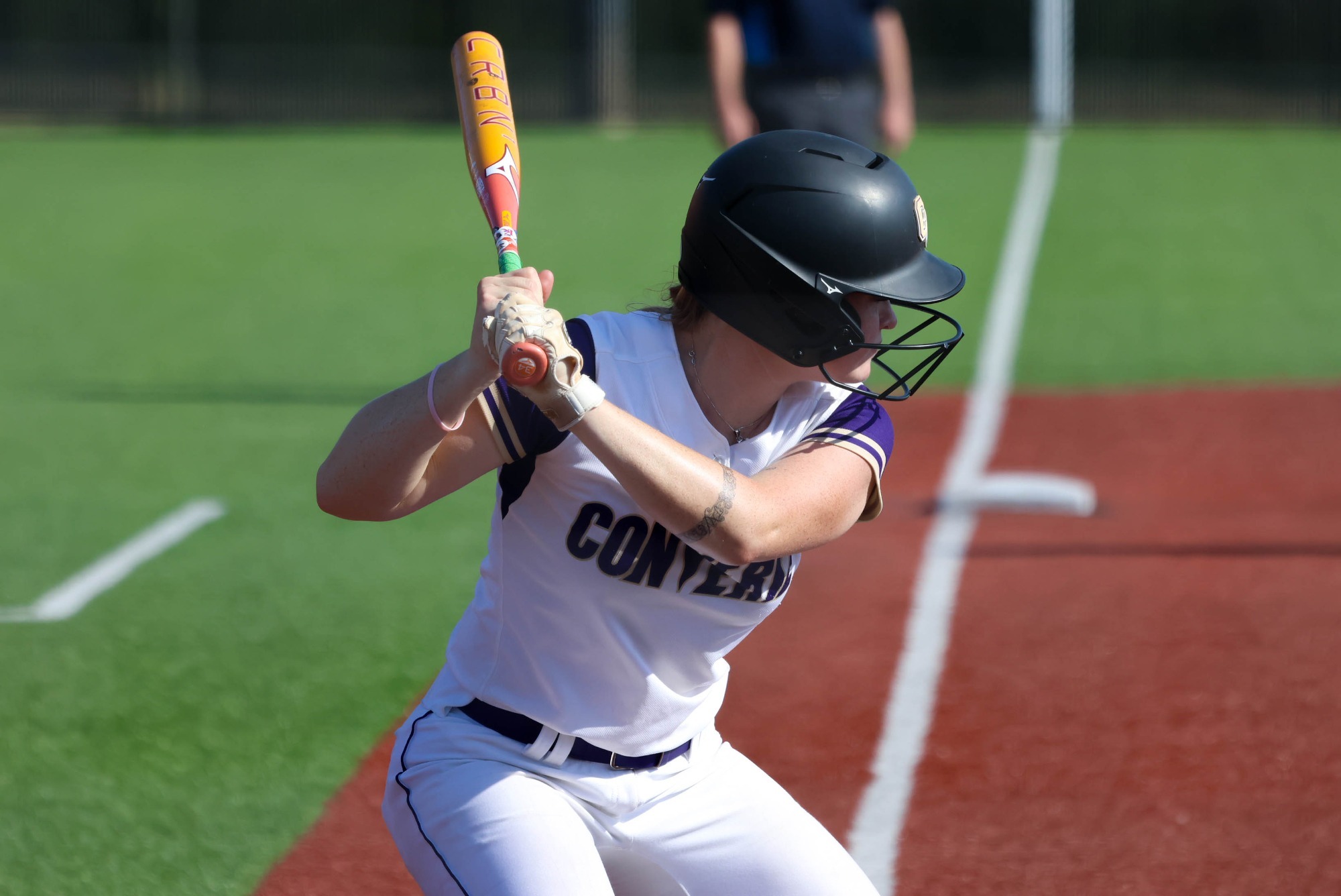 Olivia Jones bats against NGU
