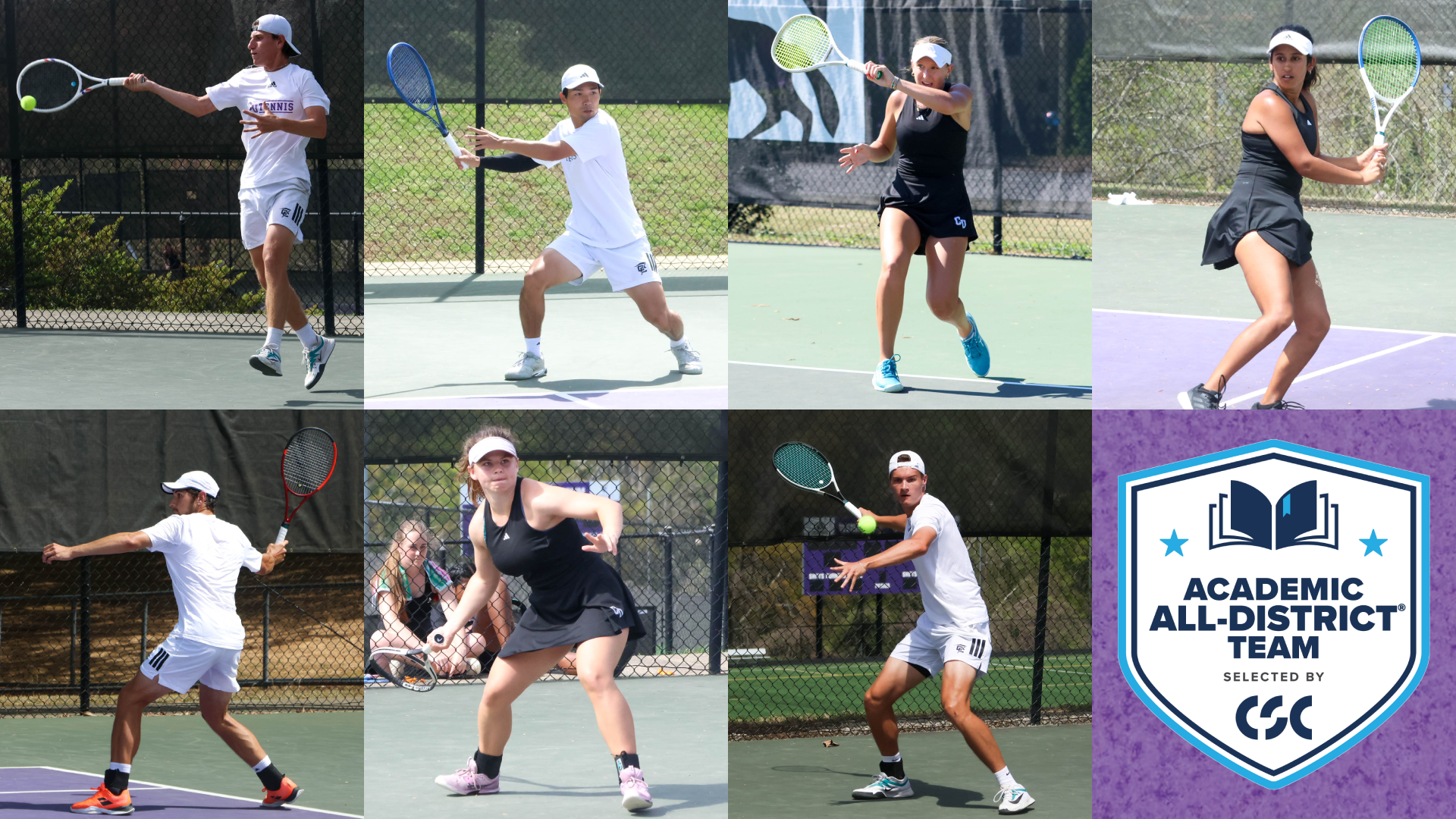 Converse's Seven Academic All-District Honorees For Tennis