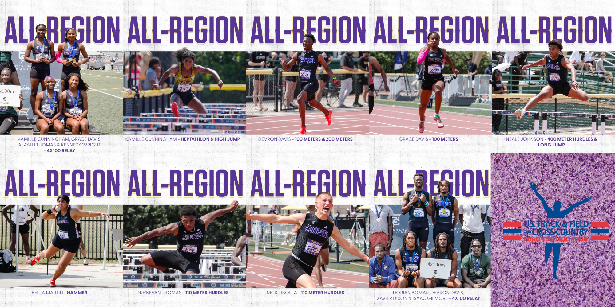 Track USTFCCCA Outdoor All-Region