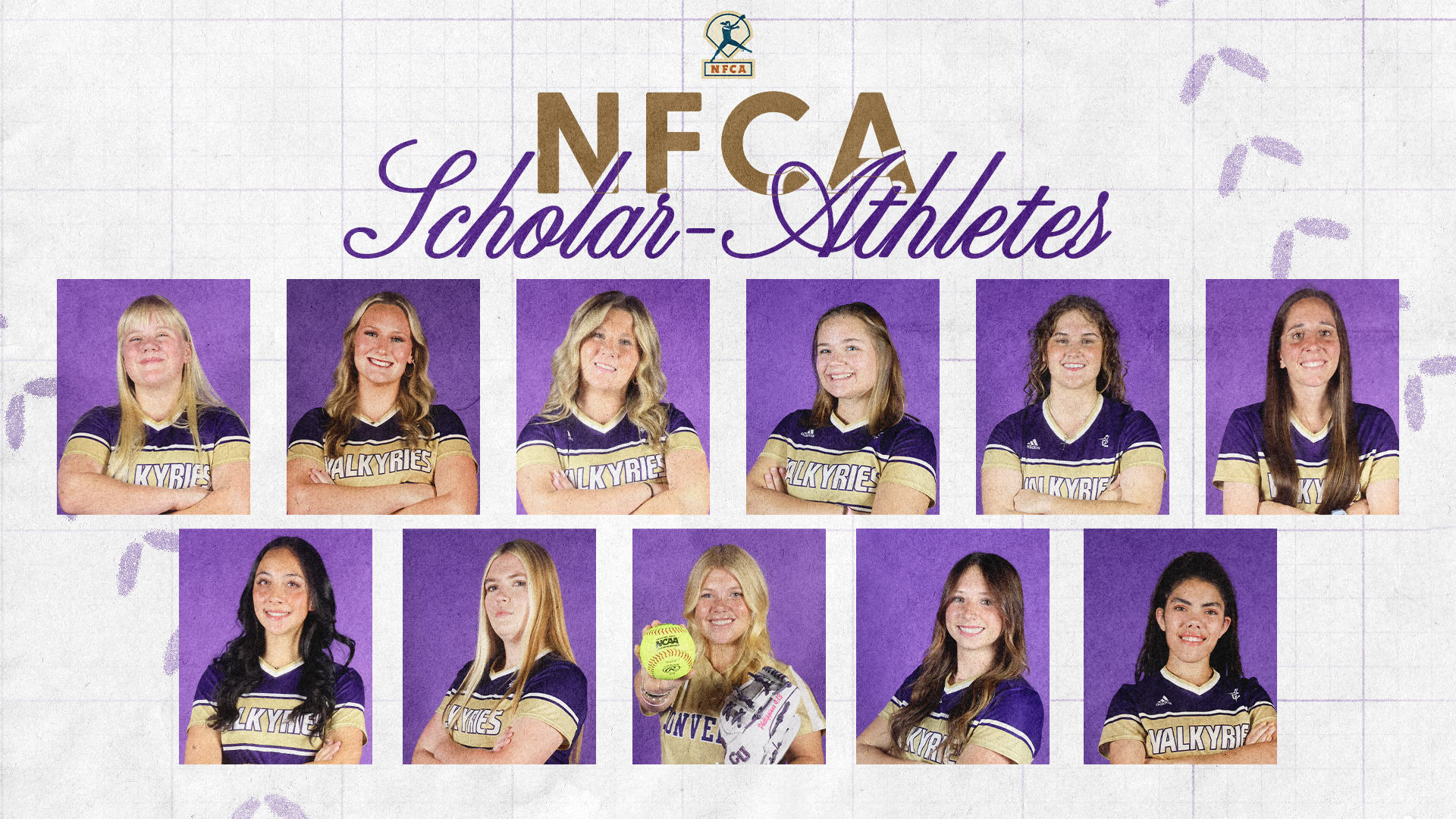 2026 NFCA Scholar-Athletes