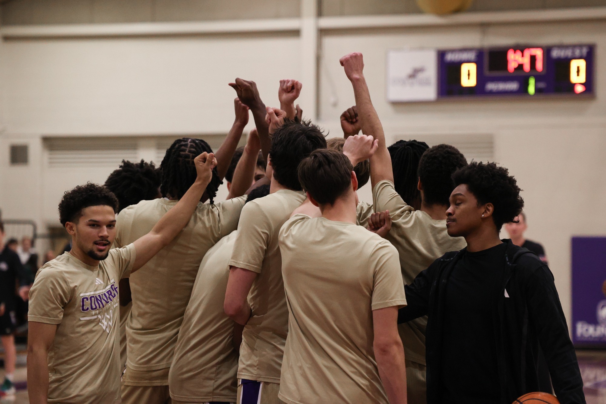 2025-2026 Men's Basketball Huddle