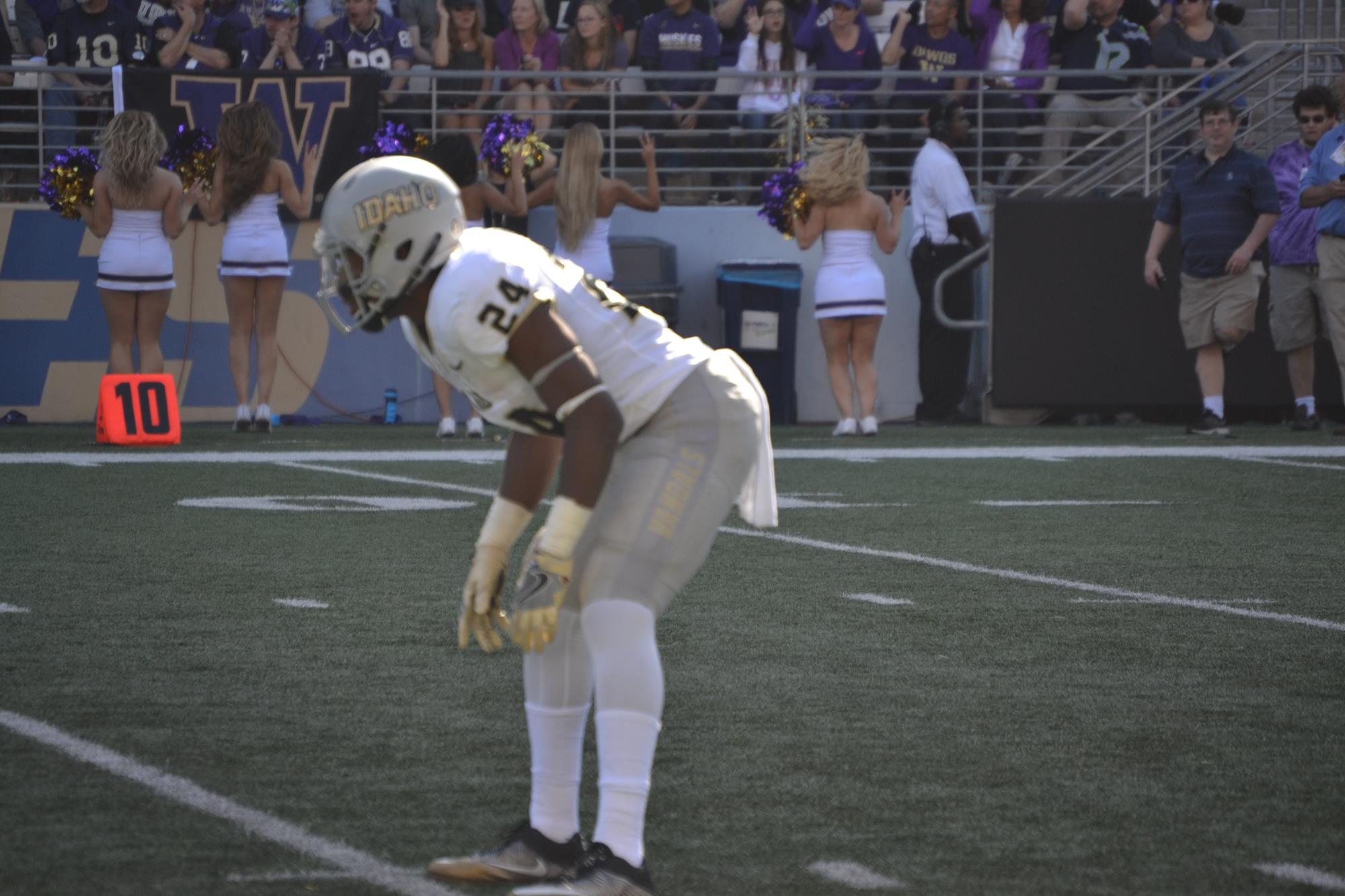 Denzal Brantley Football University of Idaho Athletics