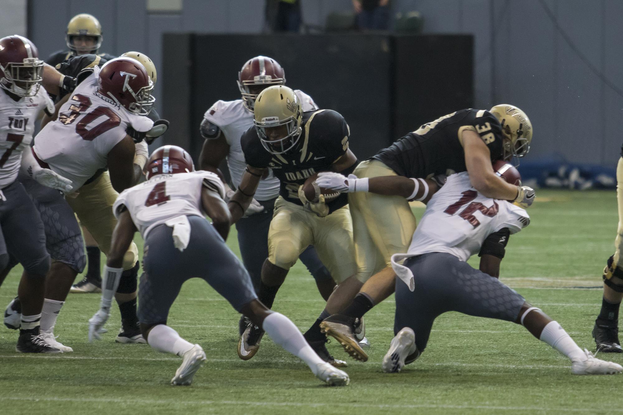 Denzal Brantley Football University of Idaho Athletics